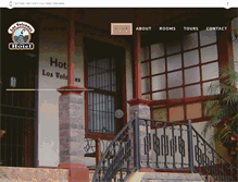 Tablet Screenshot of hotellosvolcanes.com